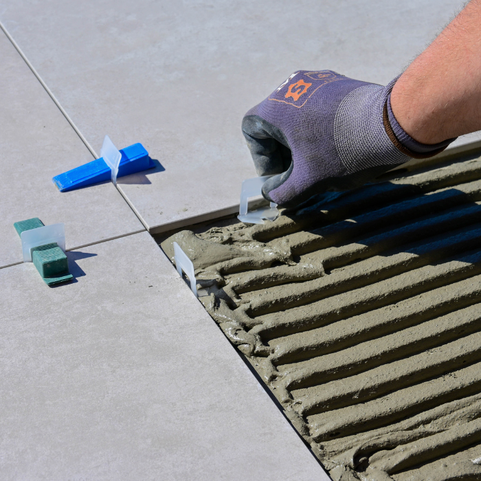 Carrelage gres cerame antiderapant exterieur — chantier de carrelage à La Londe-les-Maures