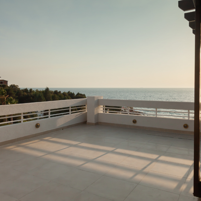 Carrelage terrasse — chantier de carrelage à La Londe-les-Maures