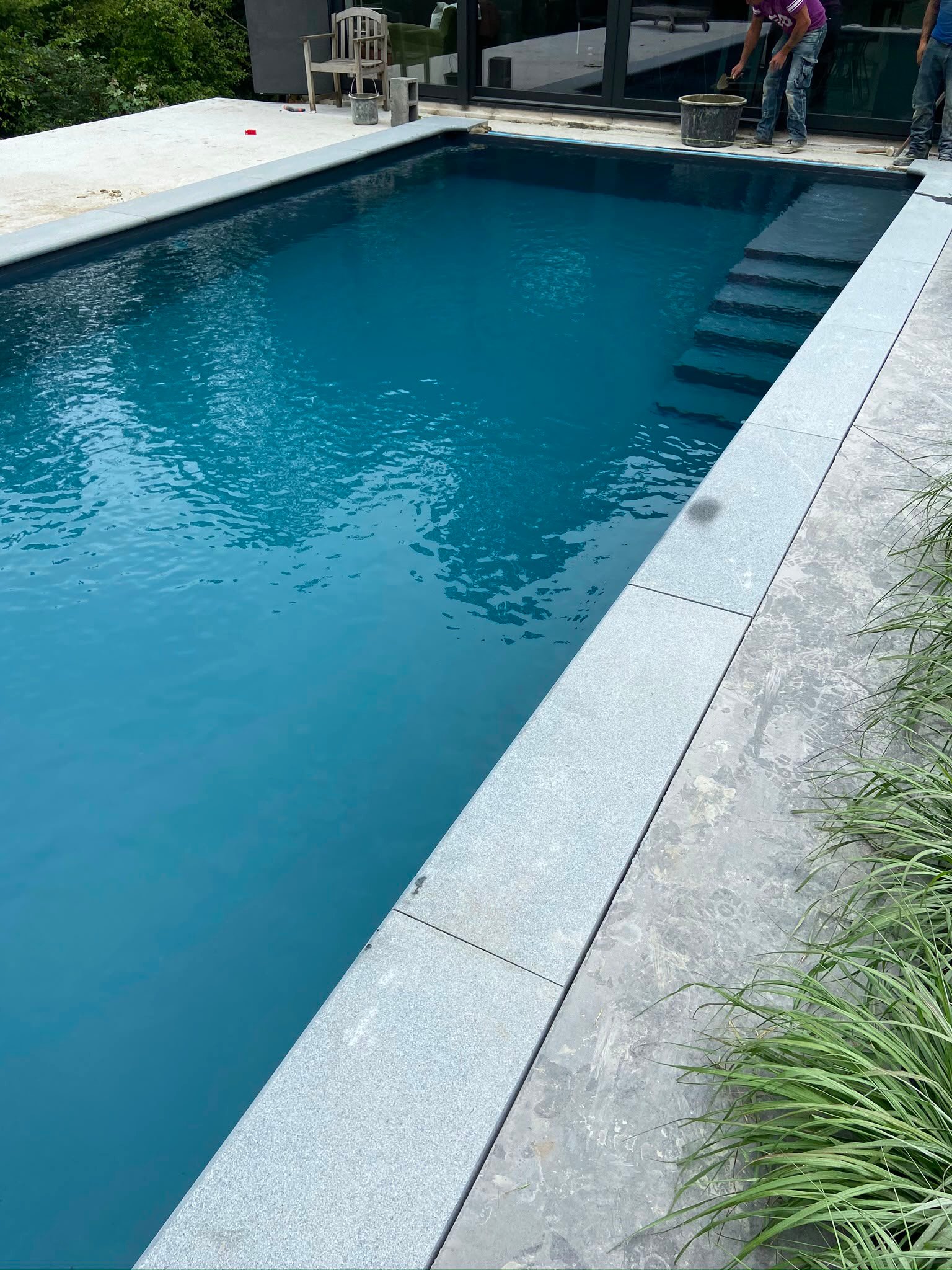 Carrelahe piscine — chantier de carrelage à La Londe-les-Maures