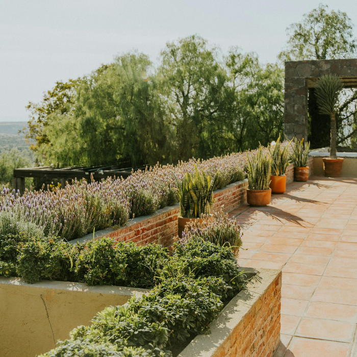 Terrasse — chantier de carrelage à La Londe-les-Maures